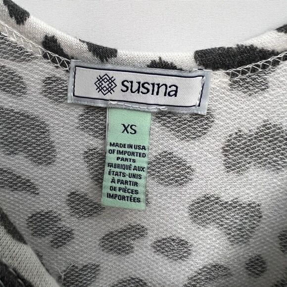 💎 Susina Leopard Print Fit & Flare Asymmetrical Dress - Picture 4 of 9